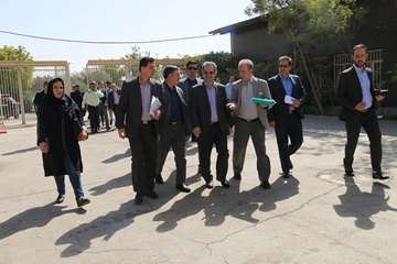 بازدید فرماندار و استاندار تهران از بیمارستان رازی